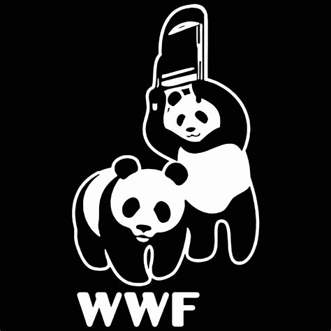 Panda wrestling | Wwf, Panda, Surf logo