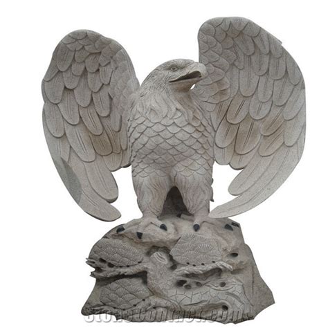 Beautiful Handcarved Eagle Sculptures Garden Landscaping Sculptures ...