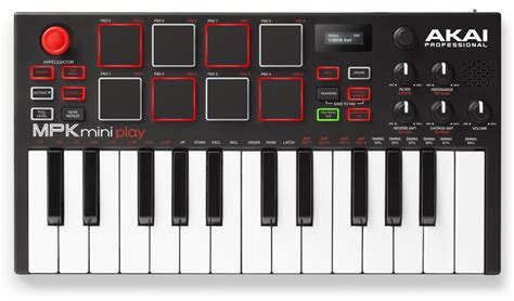 AKAI Announces MPK Mini Play MIDI Controller • Producer Spot