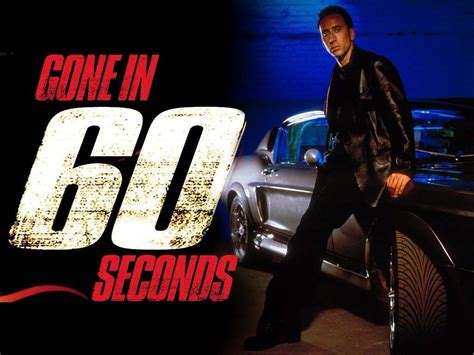 Gone- in 60 seconds