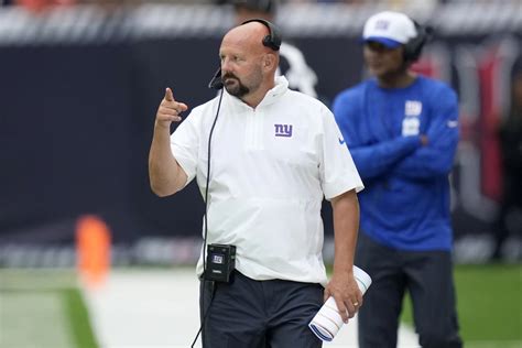 New York Giants head coach Brian Daboll has announced that he will be ...