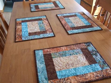 placemats | Easy placemats, Quilted placemat patterns, Placemats patterns