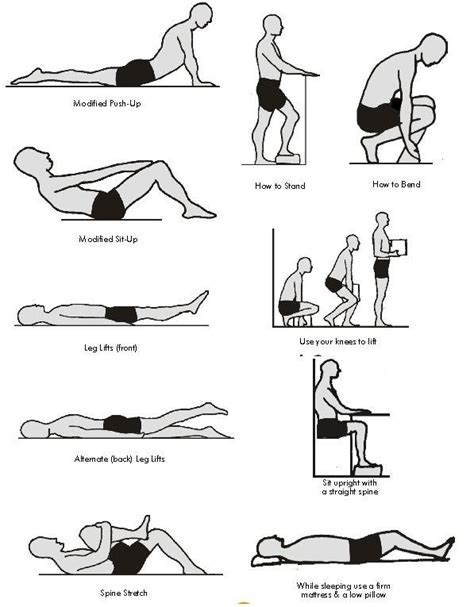 23 best Good Exercises For Lower Back Pain images on Pinterest | Exercises, Exercise routines ...