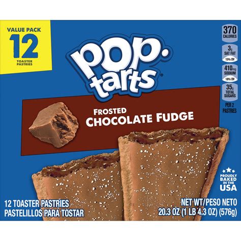 Pop-Tarts Frosted Chocolate Fudge Toaster Pastries, 20.3 oz - Shop Toaster pastries at H-E-B