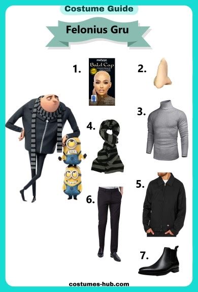 Gru Costume From Despicable Me