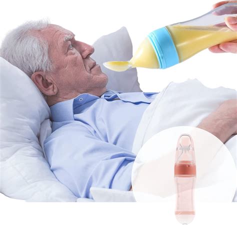 Amazon.com: KOWVOWZ Drinking Aids Feeding Cup for Elderly Adults ...