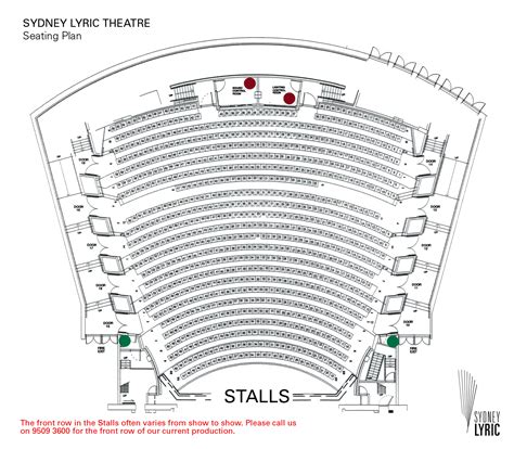 Lyric Theatre Seating Chart Brisbane - Qpac queensland performing arts centre lyric theatre case ...