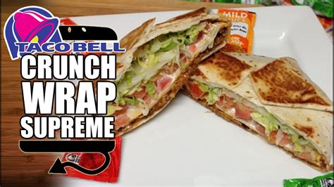 Taco Bell Crunchwrap Supreme Recipe Remake - YouTube