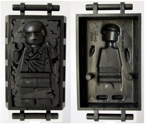 Lego Star Wars Han Solo in Carbonite Minifigure (2012), Building Sets ...