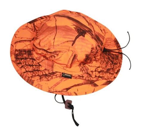 Realtree Blaze Boonie GoreTex Waterproof Hat Hunting Fishing Orange Ca – Camo Chique