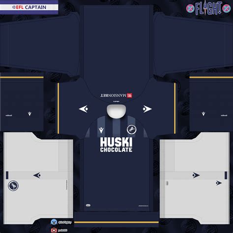 [KIT] Millwall FC 2021-22 Home : WEPES_Kits