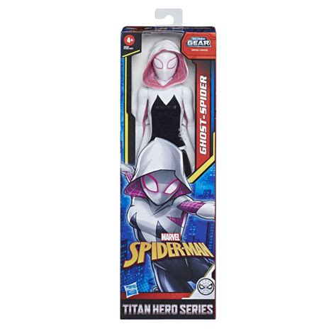 Spider-Man Web Warriors Titan Hero Series Ghost-Spider 12-Inch Action Figure