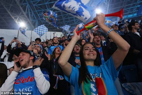 Napoli fans party in the streets of the city after Serie A triumph ...