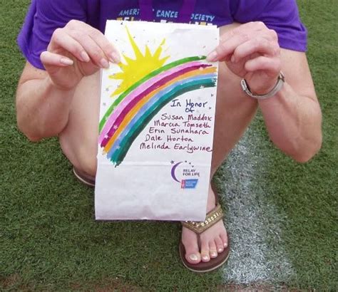 relay for life luminaria bag decorating ideas | Luminaria Bag ...