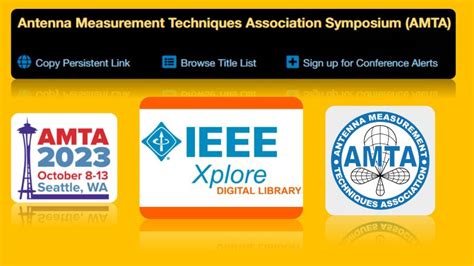 AMTA - Antenna Measurement Techniques Association on LinkedIn: Profile Information