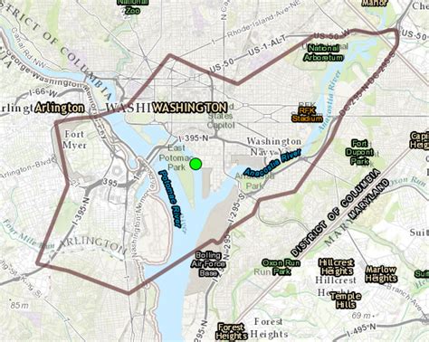 Joint Base Anacostia Bolling Map – Map Of The World