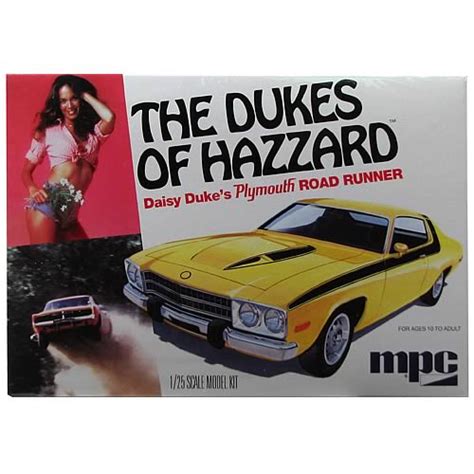 Dukes of Hazzard Daisy Duke Plymouth Road Runner Model Kit