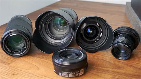 My Sony Lens Collection - for a5100 a6000 - YouTube