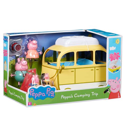 06922 Peppa Pig Camping Trip Playset inc Campervan & 4 Figures! Age 3+ | eBay