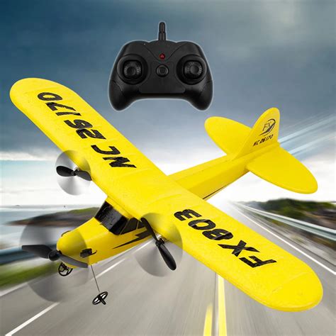 2018 FX 803 RC Plane EPP 2CH Flying Model GliderTtoy Planes Remote Control Airplane Outdoor Toys ...