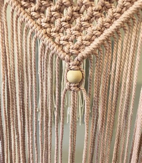 How to Make a Simple Macrame Wall Hanging with Beads - Macra-Made