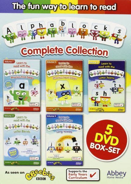 Alphablocks Box Set DVD | Zavvi