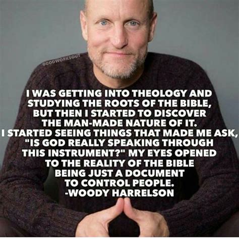 Woody Harrelson quote | Warrior quotes, Quotes, Theology