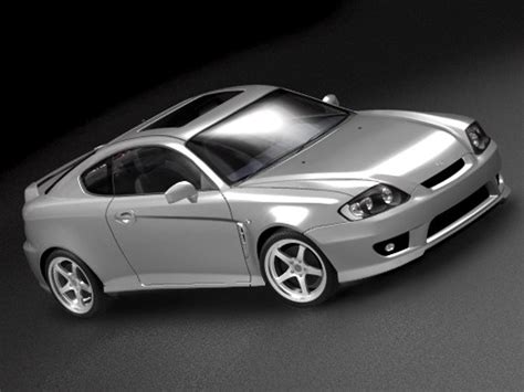 3ds Max Hyundai Coupe Tuscani Sport