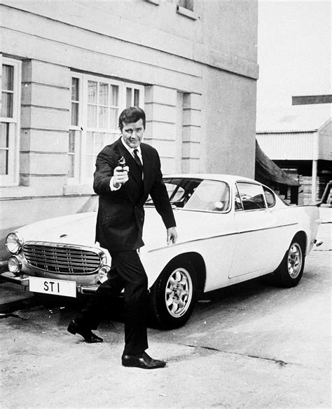 Roger Moore as Simon Templar in "The Saint" (TV Series) - Volvo Cars Global Media Newsroom