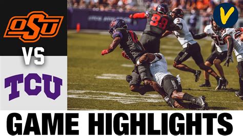 #8 Oklahoma State vs #13 TCU | 2022 College Football Highlights - Win ...