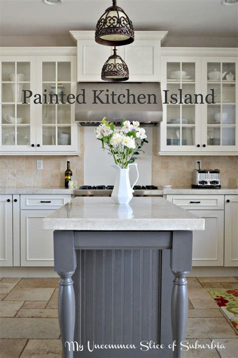 Painted Kitchen Island