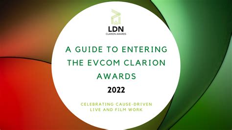 A GUIDE TO ENTERING THE EVCOM CLARION AWARDS 2022 - Evcom