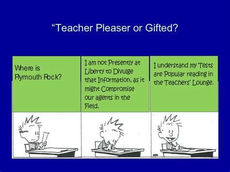 Characteristics of gifted students