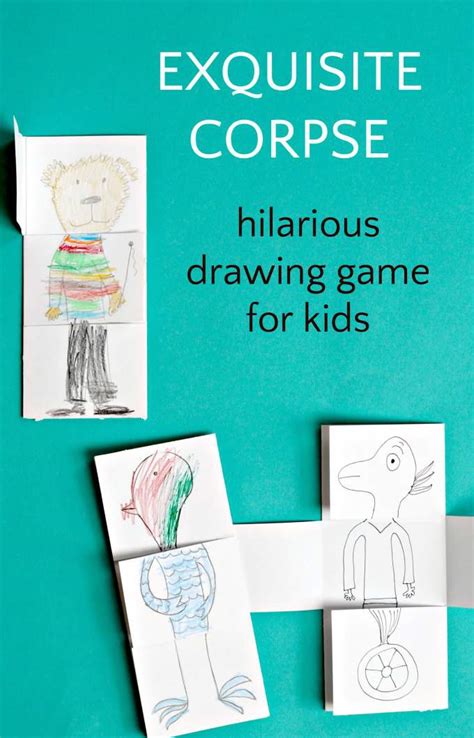 Fun Drawing Games to Make Your Kids Laugh