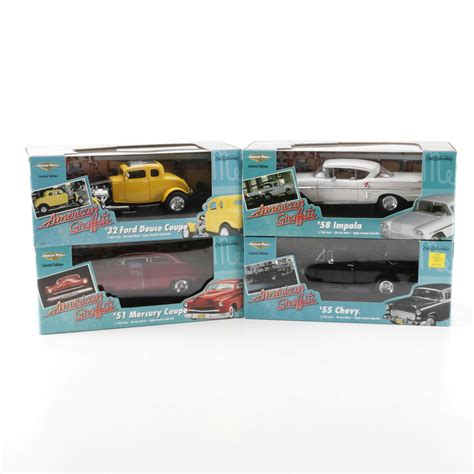 1:18 Scale Die-Cast "American Graffiti" Cars From Ertl Collectibles | EBTH