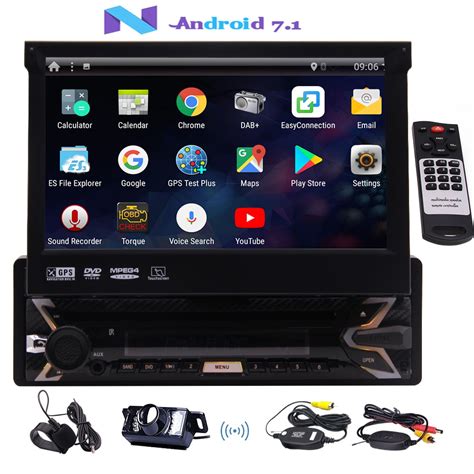 Car Stereo with Backup Camera 7 inch Car Radio Android 7.1 Car DVD ...