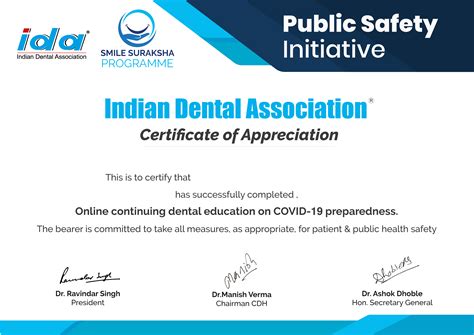 Indian Dental Association - IDA PROTOCOL – COVID 19