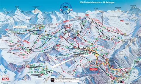 Ski areas at Ischgl and Galtür, Austria and Samnaun, Switzerland | Best ski resorts, Winter ...