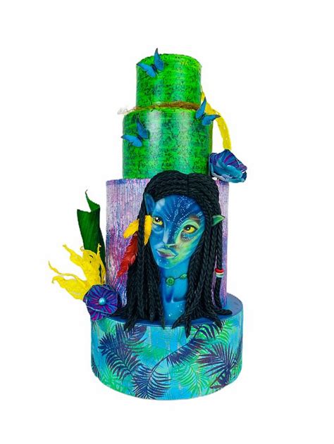 Avatar cake - Decorated Cake by Cindy Sauvage - CakesDecor