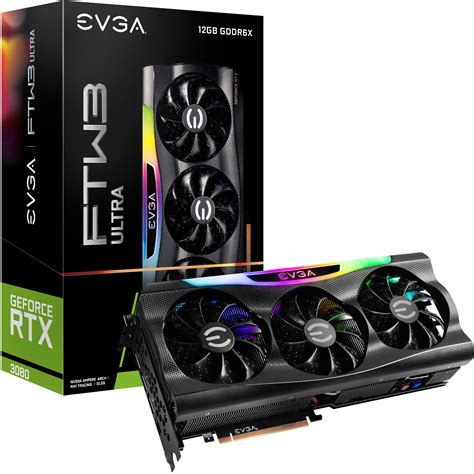 Best Buy: EVGA NVIDIA GeForce RTX 3080 12GB FTW3 ULTRA GAMING GDDR6X ...