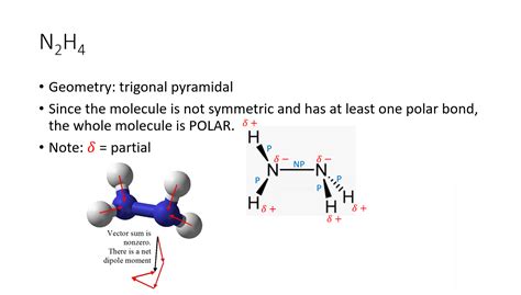 [Solved] Sketch molecular geometry of N2H4 , C2H2Cl2 , and BrF3 ( INCLUDE... | Course Hero