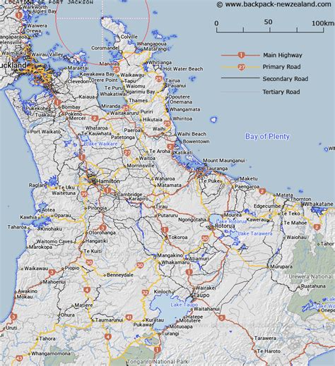 Where is Port Jackson? Map - New Zealand Maps