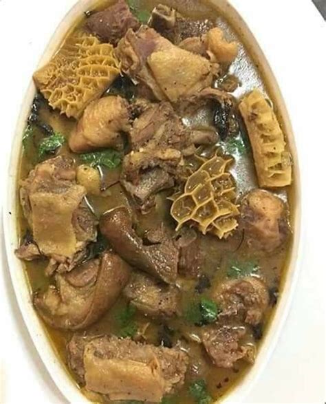 Beef tripe soup 🍲 | African food, Food, Nigeria food