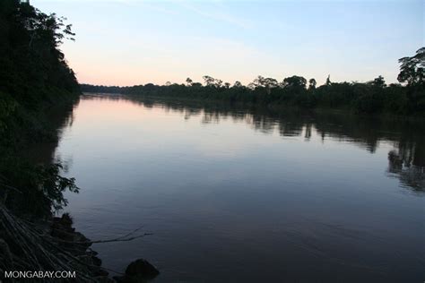 Sunset over Tambopata river [tambopata-Tambopata_1029_4963]