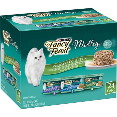 Fancy Feast Medleys Gourmet Primavera Collection Wet Cat Food, 24 ct ...