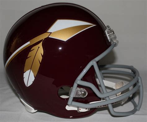 Alfred Morris Signed Redskins Throwback Full-Size Helmet (JSA COA ...