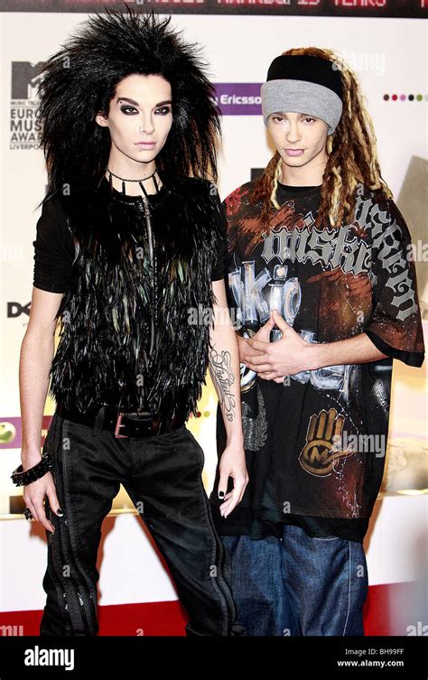 BILL AND TOM KAULITZ TOKIO HOTEL POP BAND LIVERPOOL ECHO ARENA ...