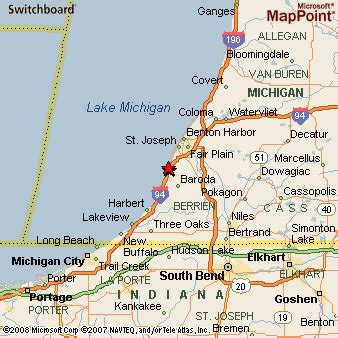 Where is Stevensville, Michigan? see area map & more