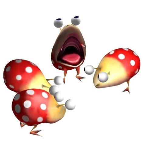 Dwarf Bulborbs, one of the cutest enemies in Pikmin | I have no friends ...