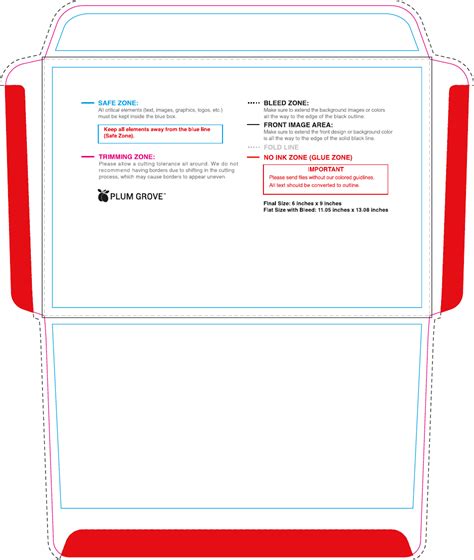 6' X 9' Envelope Template Download Printable PDF | Templateroller